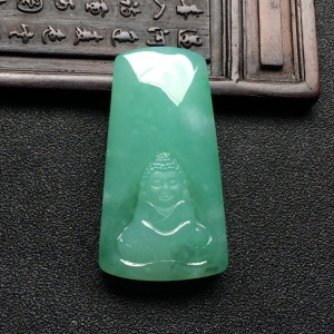 （超值推荐）糯冰种晴水宝宝佛挂件