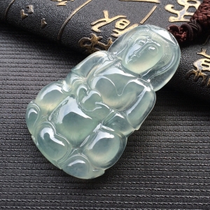 (超值推荐)冰种晴水观音挂件