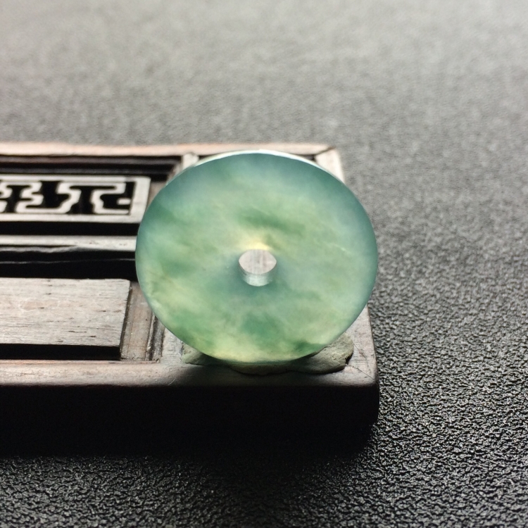 （超值推荐）冰种晴水飘花平安扣挂件