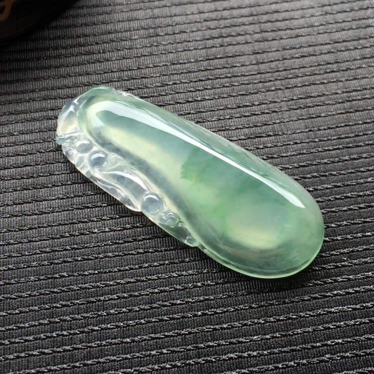 (超值推荐)冰种飘花福瓜挂件