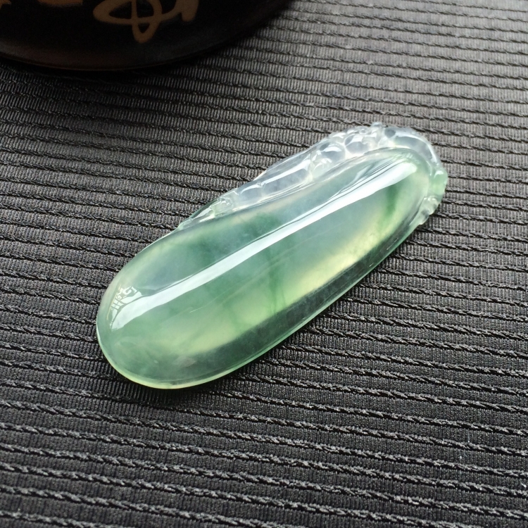 (超值推荐)冰种飘花福瓜挂件