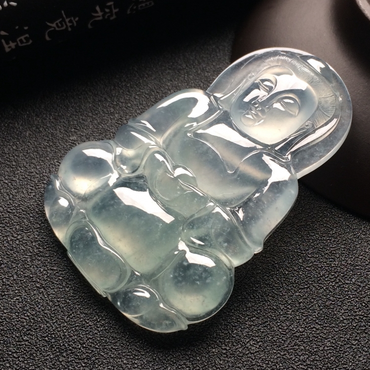 （超值推荐）冰种淡晴水观音挂件