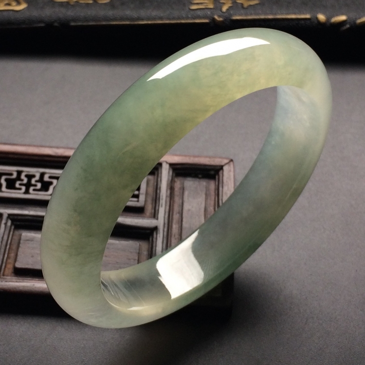 （超值推荐）冰种晴水手镯（54.8mm）