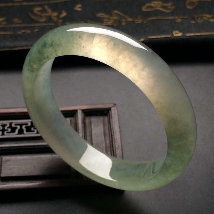 （超值推荐）冰种晴水手镯（54.8mm）