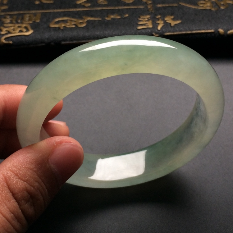 （超值推荐）冰种晴水手镯（54.8mm）