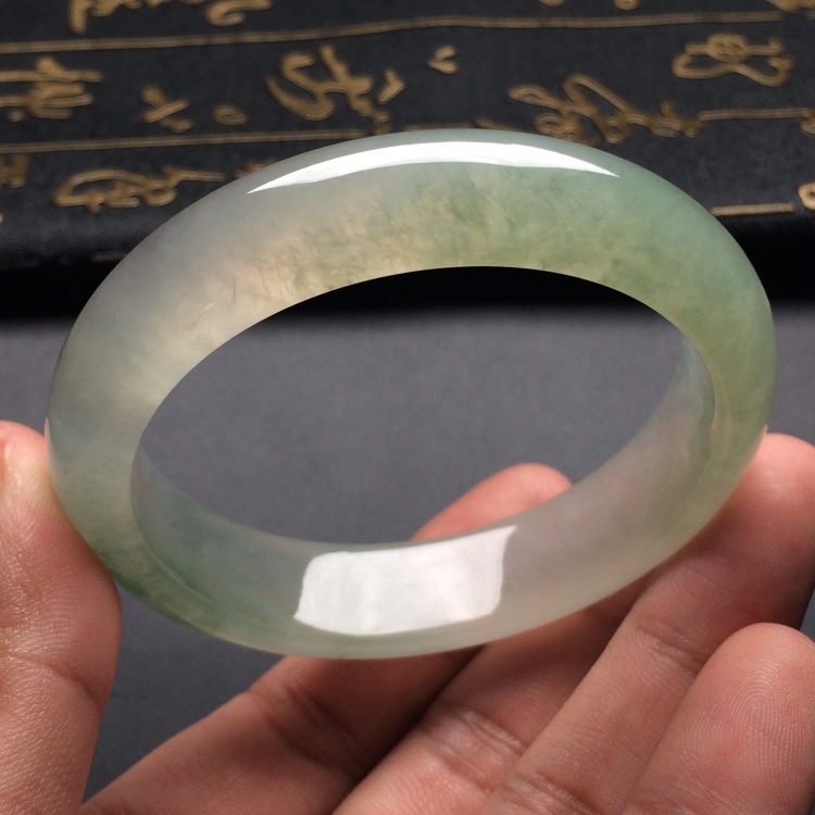 （超值推荐）冰种晴水手镯（54.8mm）