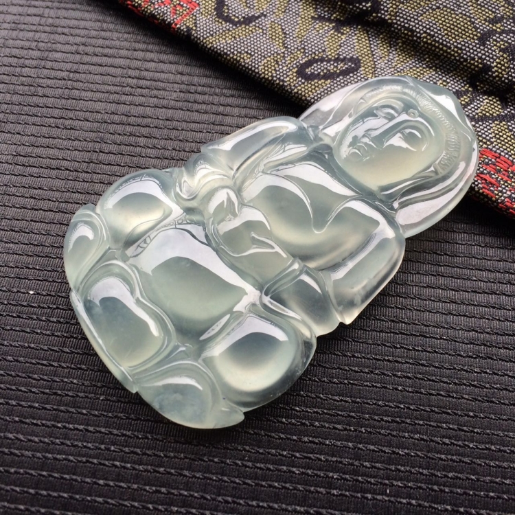 (超值推荐)冰种淡晴水观音挂件