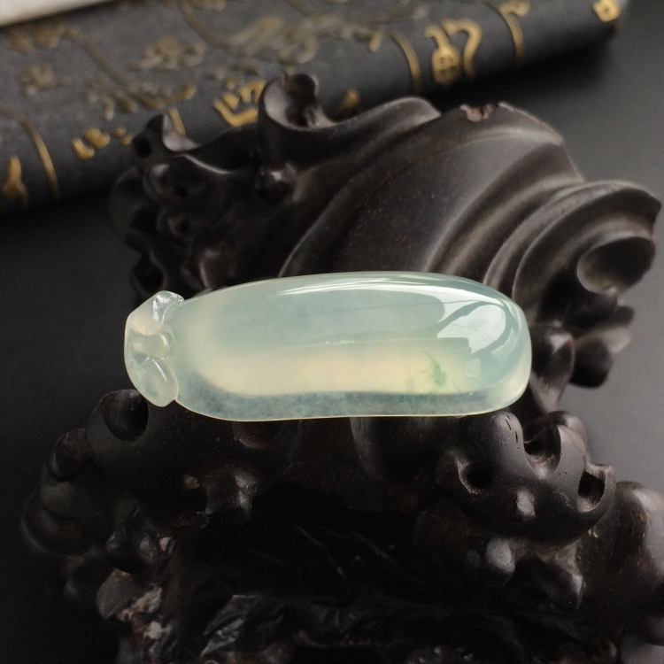 (超值推荐)冰种晴水福瓜挂件