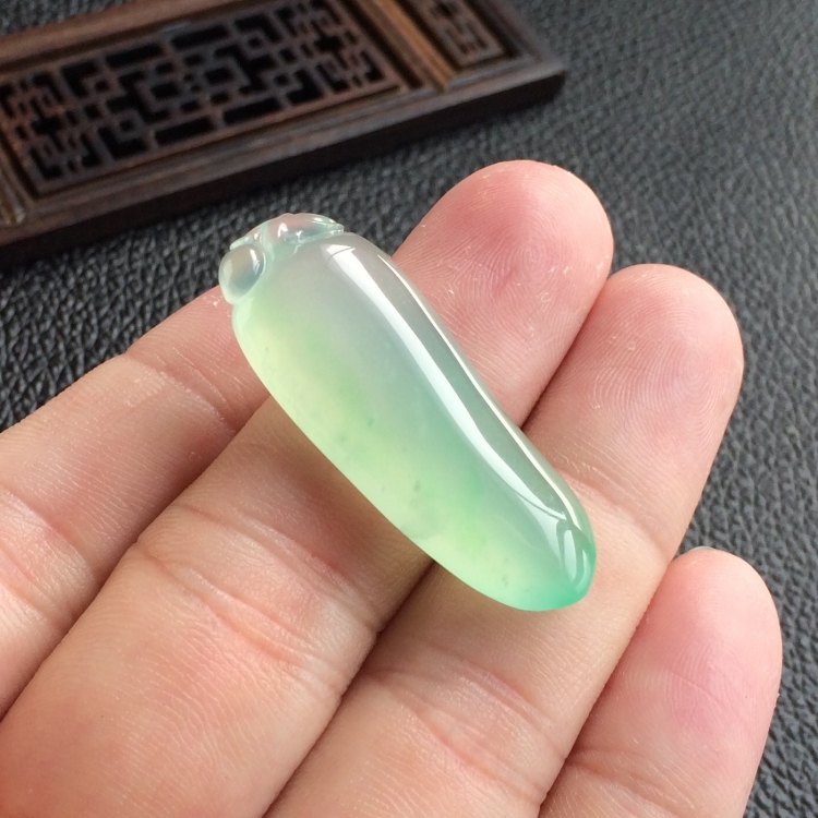 (超值推荐)冰种晴水福瓜挂件
