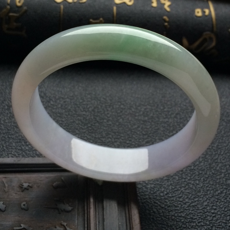（超值推荐）糯冰种晴水手镯（56mm）