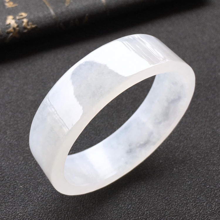(超值推荐)冰种白色手镯(50mm)