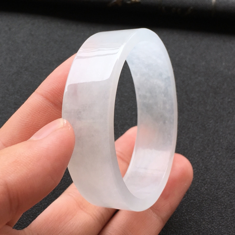 (超值推荐)冰种白色手镯(50mm)
