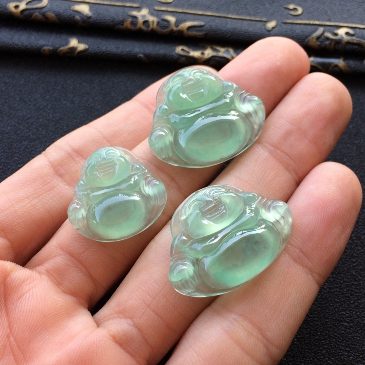 (超值推荐)冰种晴水玉佛挂件一批