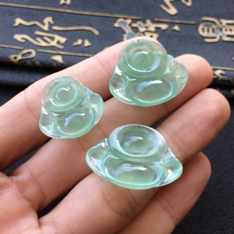(超值推荐)冰种晴水玉佛挂件一批