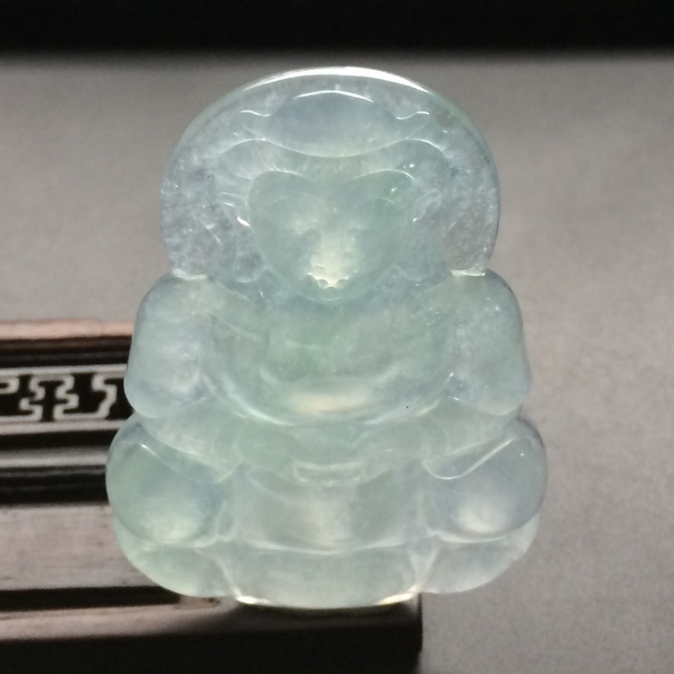 （超值推荐）冰种淡晴水观音挂件