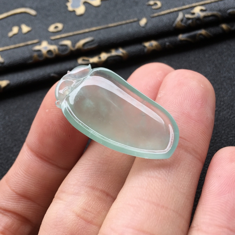 (超值推荐)冰种晴水福瓜挂件