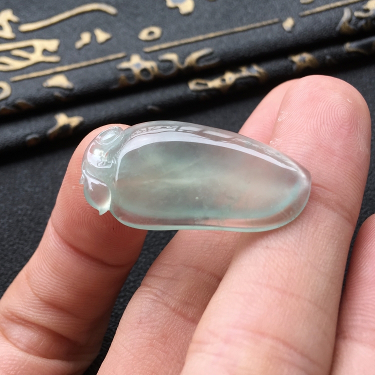 (超值推荐)冰种晴水福瓜挂件