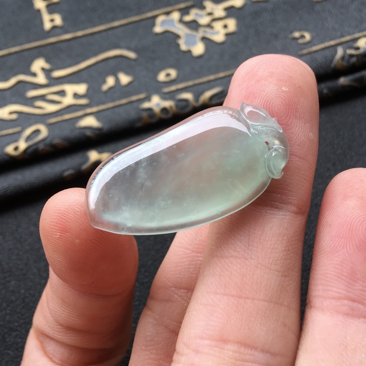 (超值推荐)冰种晴水福瓜挂件