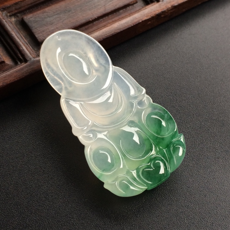 （超值推荐）冰种飘翠观音挂件