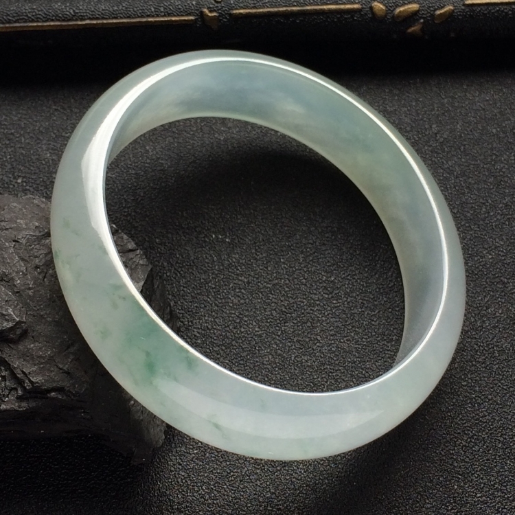 （超值推荐）冰种飘花贵妃镯（58.5mm-52.9mm）