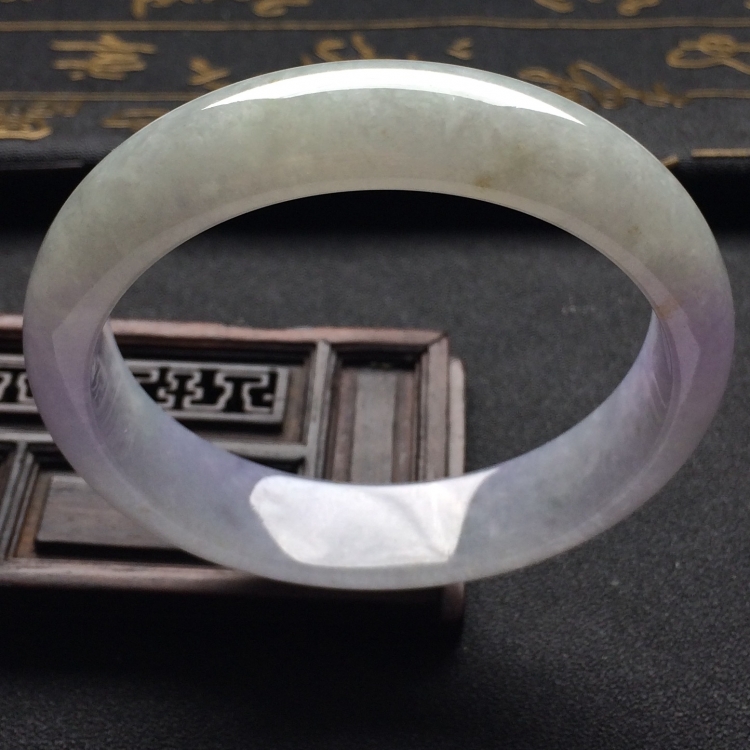 （超值推荐）糯冰种紫罗兰手镯（58.3mm）