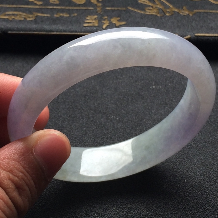 （超值推荐）糯冰种紫罗兰手镯（58.3mm）