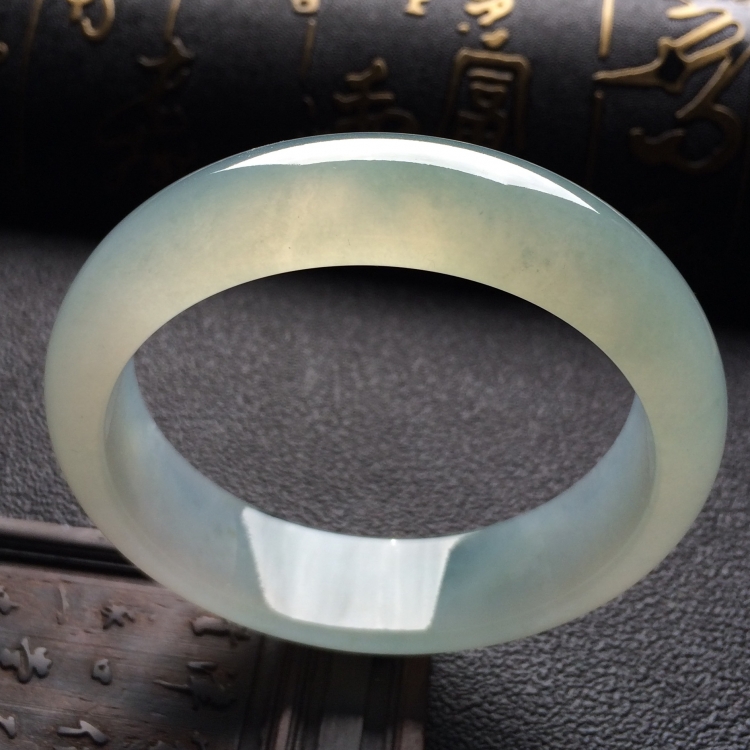 （超值推荐）冰种飘花手镯（59.4mm）