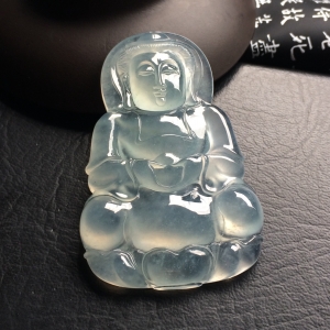 （超值推荐）冰种淡晴水观音挂件