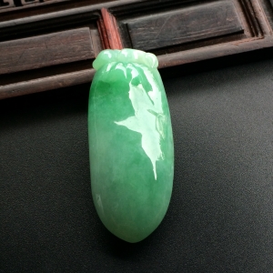 （超值推荐）糯冰种晴水福瓜挂件