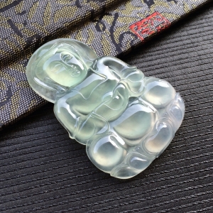(超值推荐)冰种晴水观音挂件
