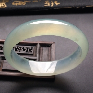 （超值推荐）冰种淡晴水贵妃手镯（56.8mm-50.9mm）