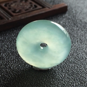 (超值推荐)冰种晴水平安扣挂件