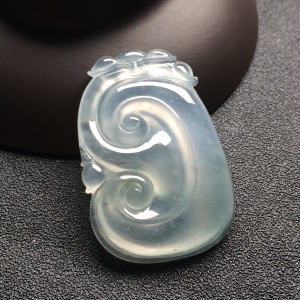 （超值推荐）冰种淡晴水如意挂件