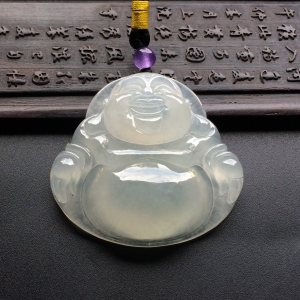 （超值推荐）冰种淡晴水玉佛挂件