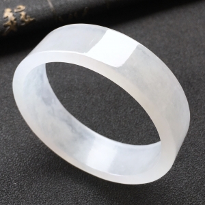 (超值推荐)冰种白色手镯(50mm)
