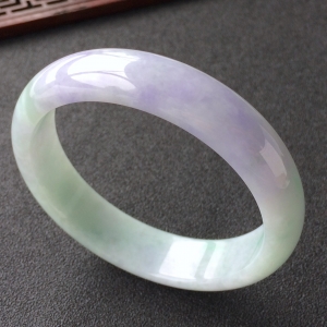 (超值推荐)糯冰种晴水紫罗兰手镯(58.2mm)