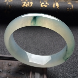 （超值推荐）冰种飘花手镯（57.2mm）