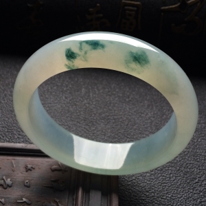 （超值推荐）冰种飘花手镯（59.4mm）