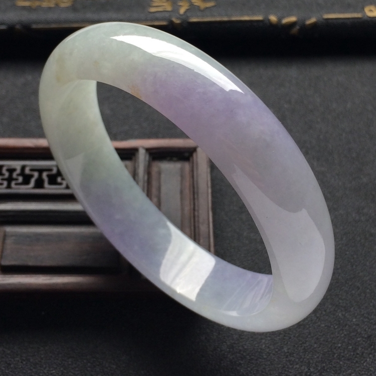（超值推荐）糯冰种紫罗兰手镯（58.3mm）
