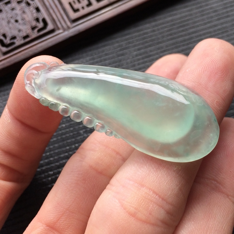 (超值推荐)冰种晴水福瓜挂件
