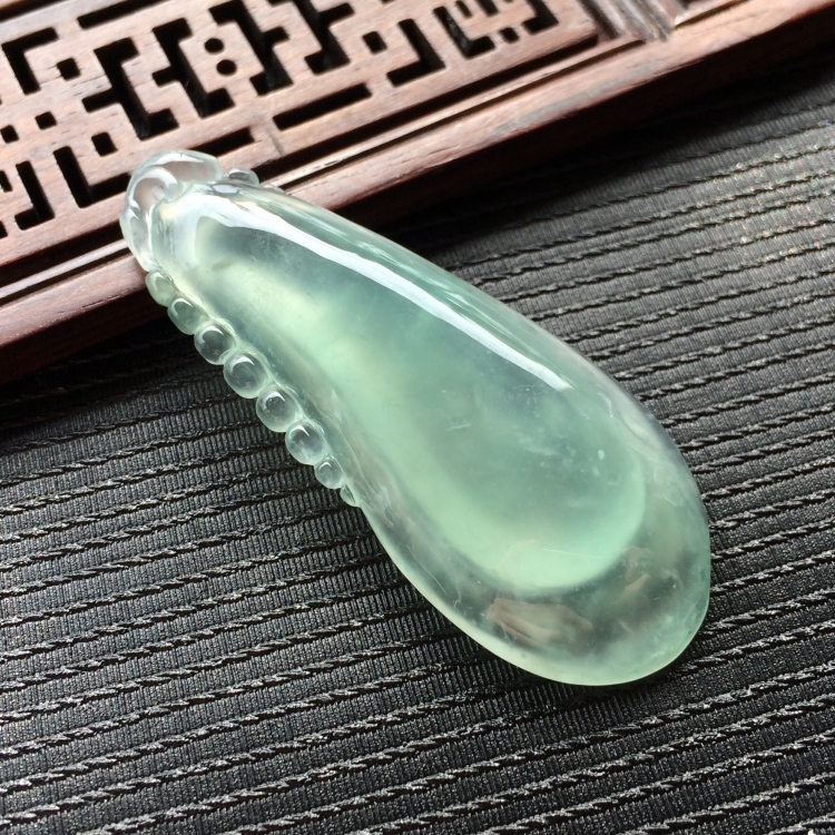 (超值推荐)冰种晴水福瓜挂件