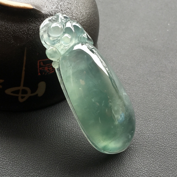 (超值推荐)冰种晴水福瓜挂件