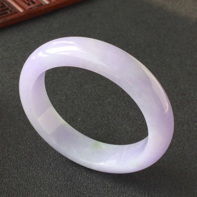 (超值推荐)糯冰种紫罗兰手镯(55.5mm)