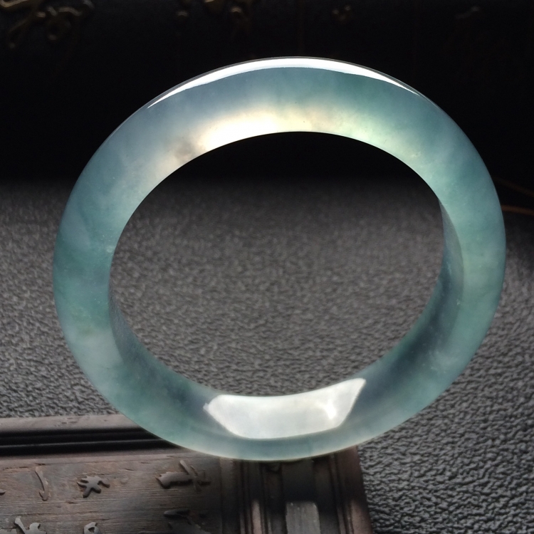 （超值推荐）冰种晴水贵妃镯（56mm-49mm）