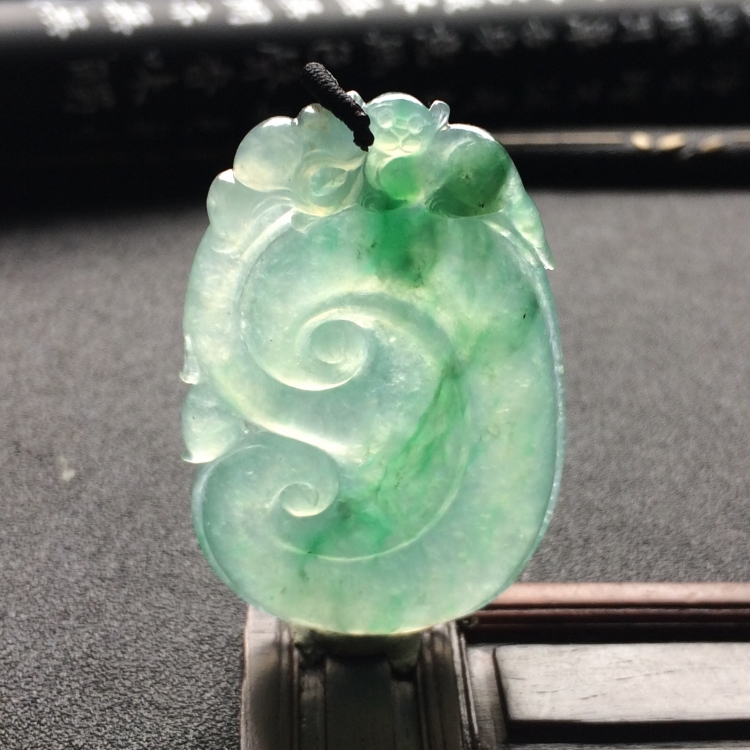 （超值推荐）冰种飘翠如意挂件