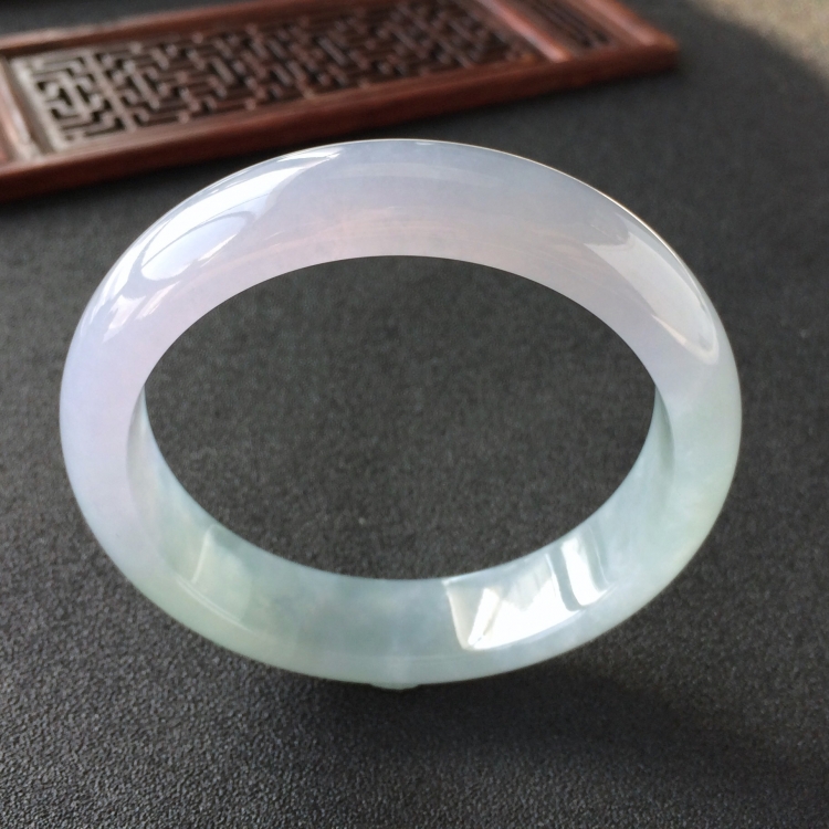 (超值推荐)糯冰种紫罗兰手镯(58.5mm)