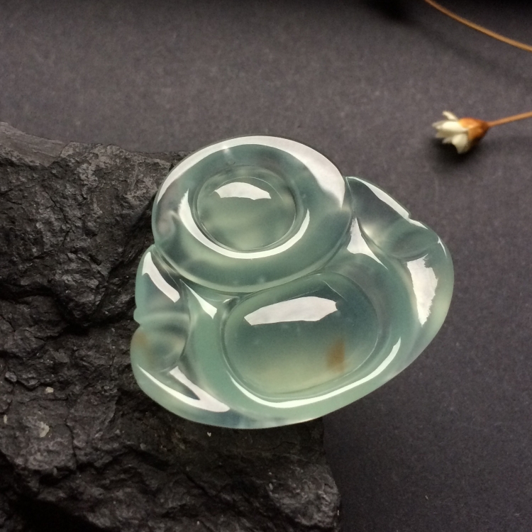 （超值推荐）冰种晴水玉佛挂件