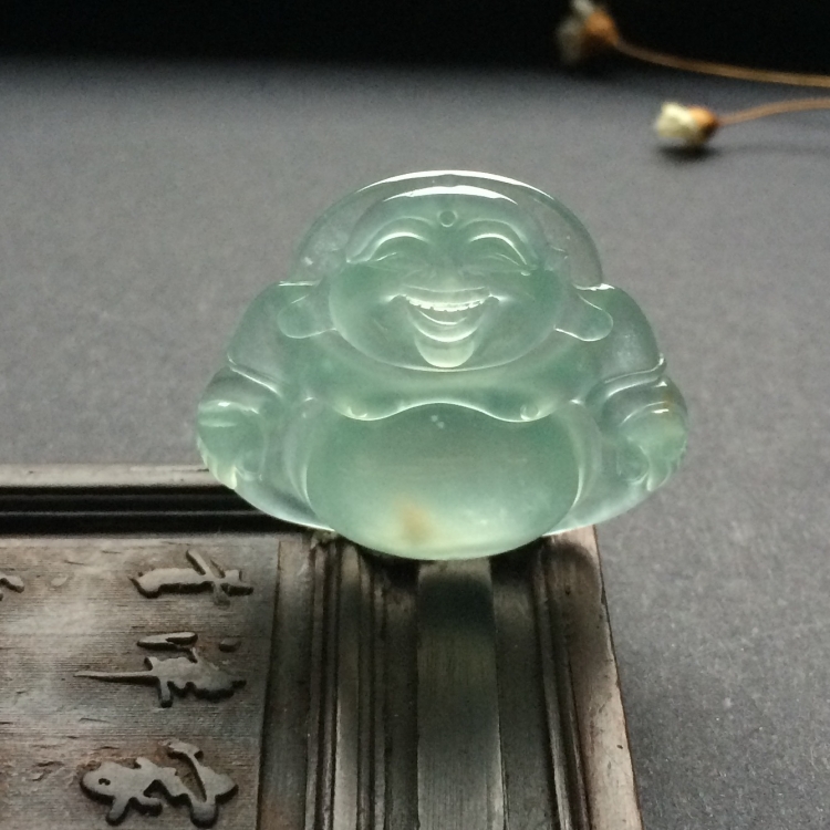 （超值推荐）冰种晴水玉佛挂件
