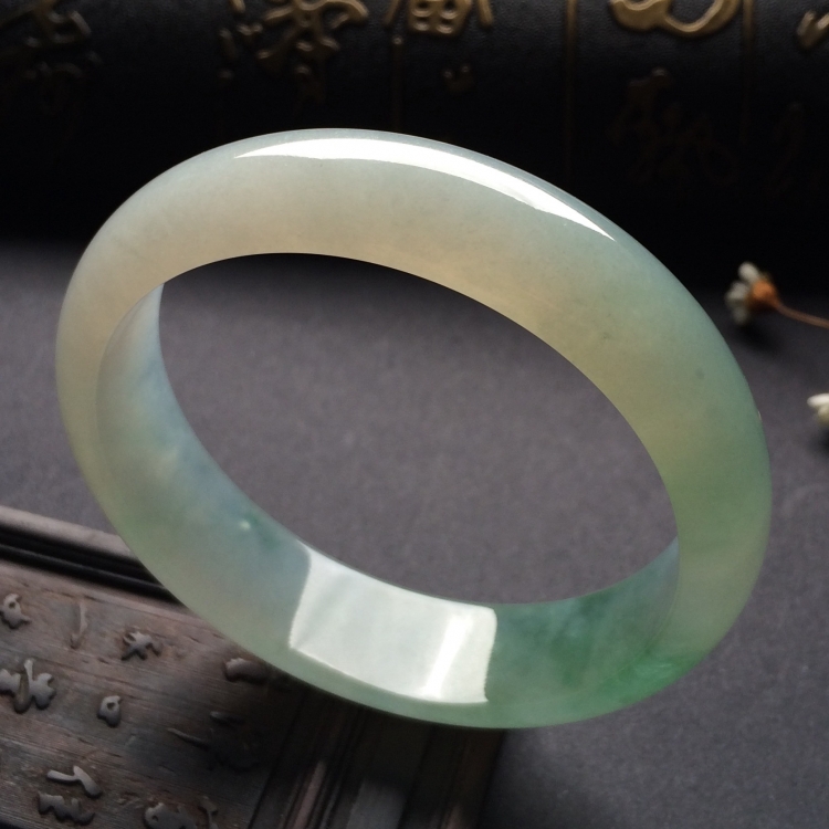 （超值推荐）冰种晴水手镯（57.6mm）