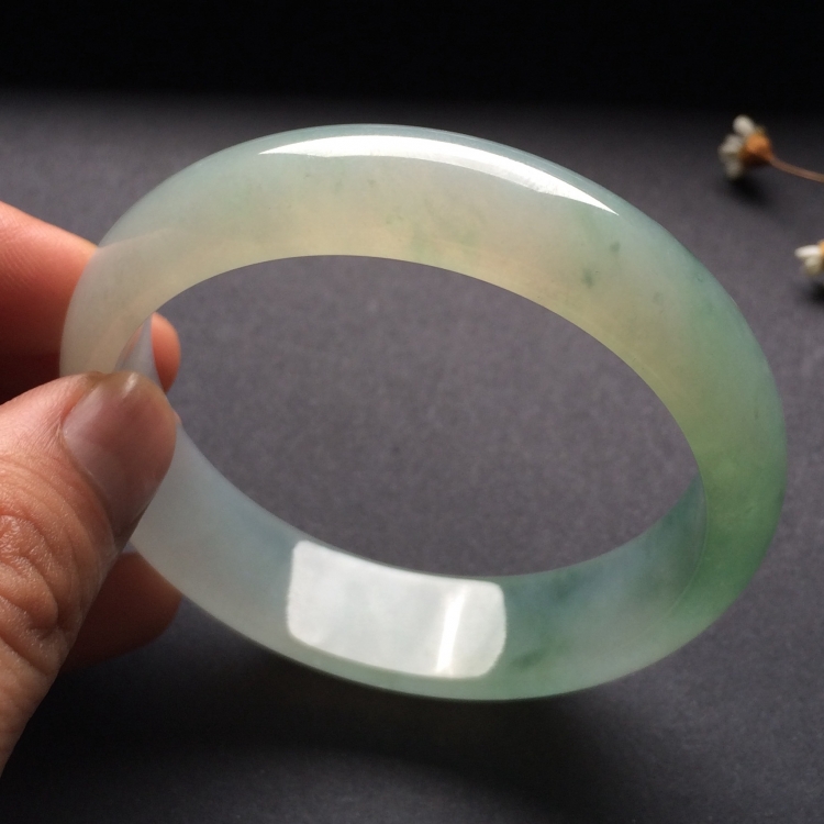 （超值推荐）冰种晴水手镯（57.6mm）